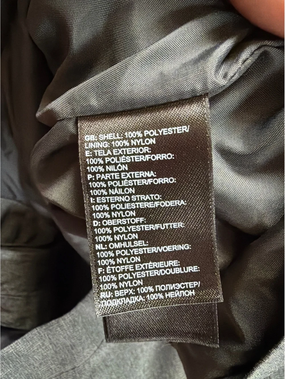 Medium - Men - The North Face Gray Hooded Jacket